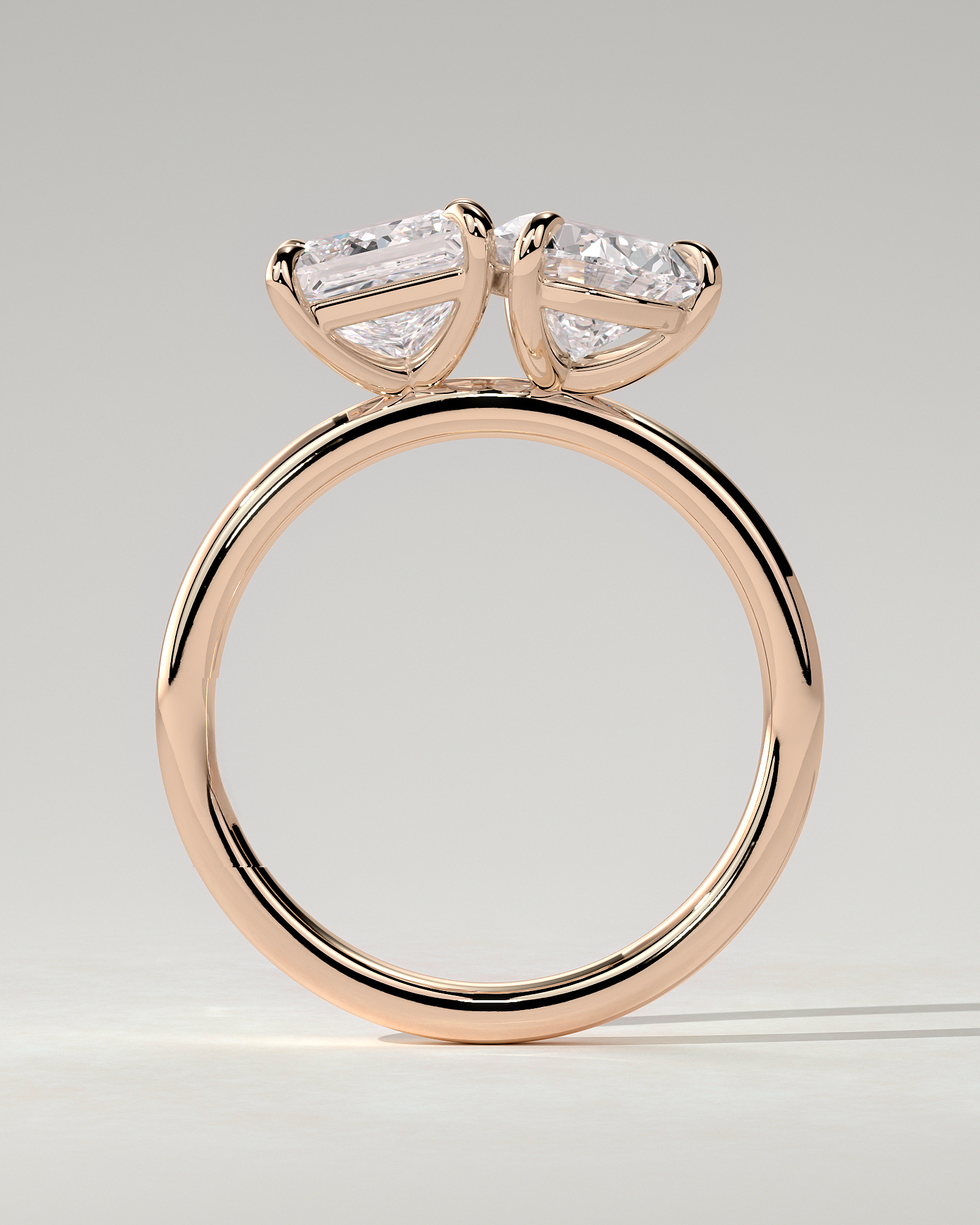 Svea Toi Et Moi Pear Ring