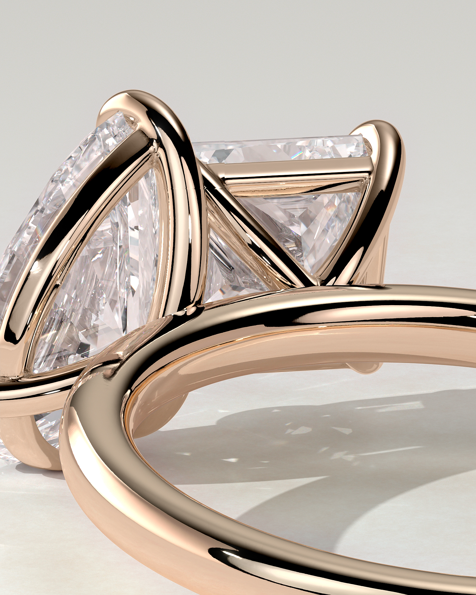 Svea Toi Et Moi Pear Ring