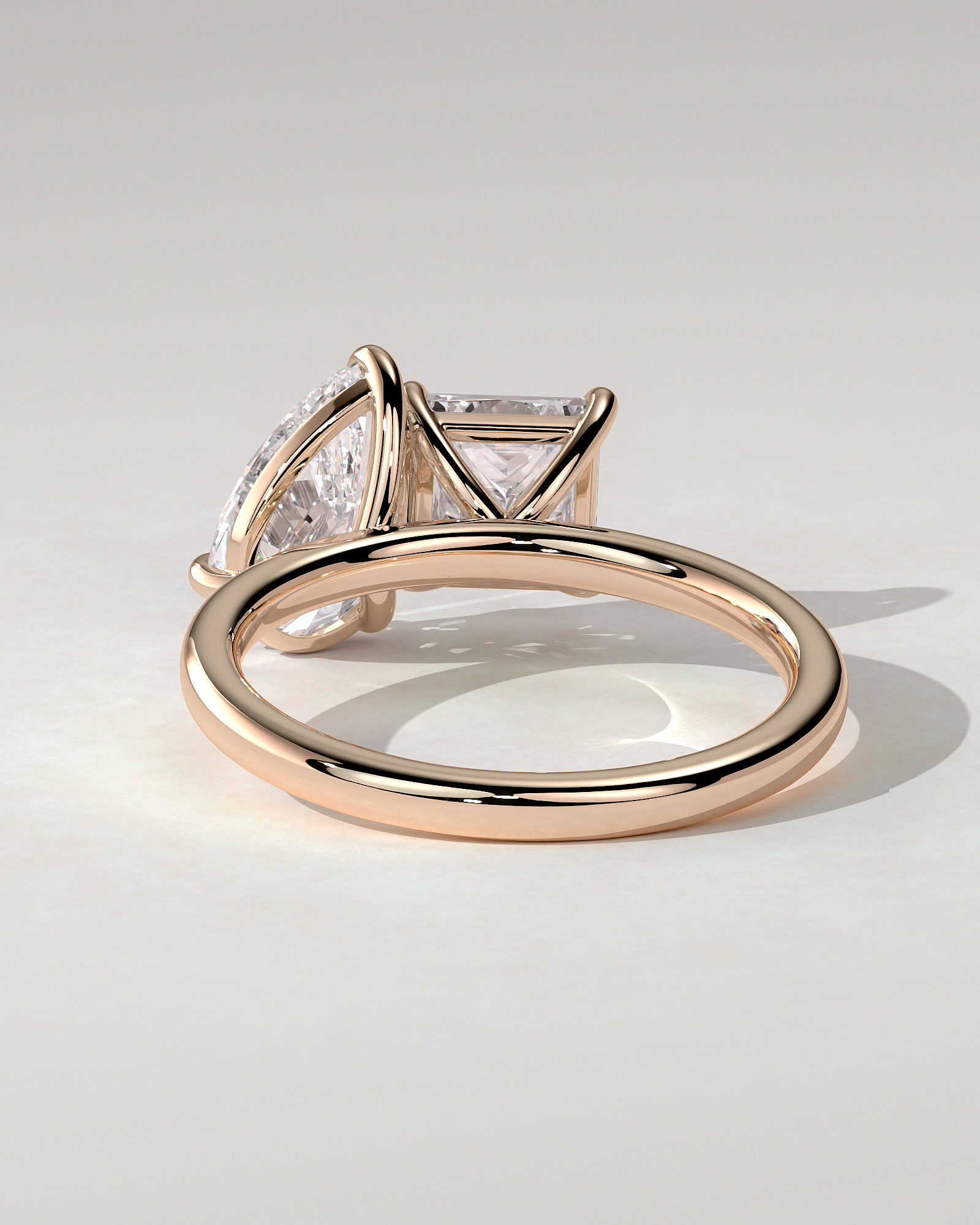 Svea Toi Et Moi Pear Ring