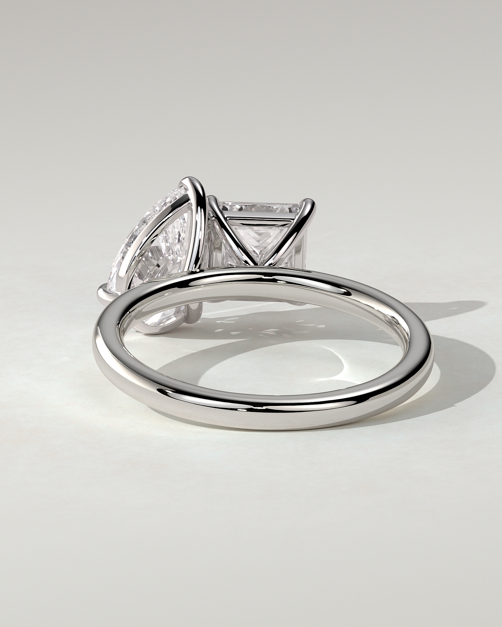 Svea Toi Et Moi Pear Ring
