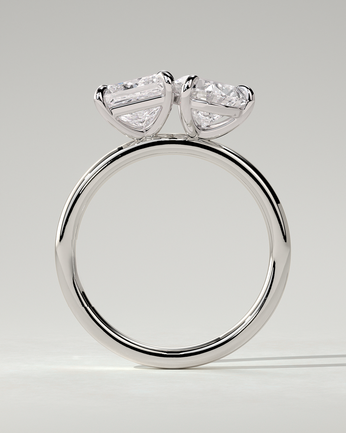 Svea Toi Et Moi Pear Ring