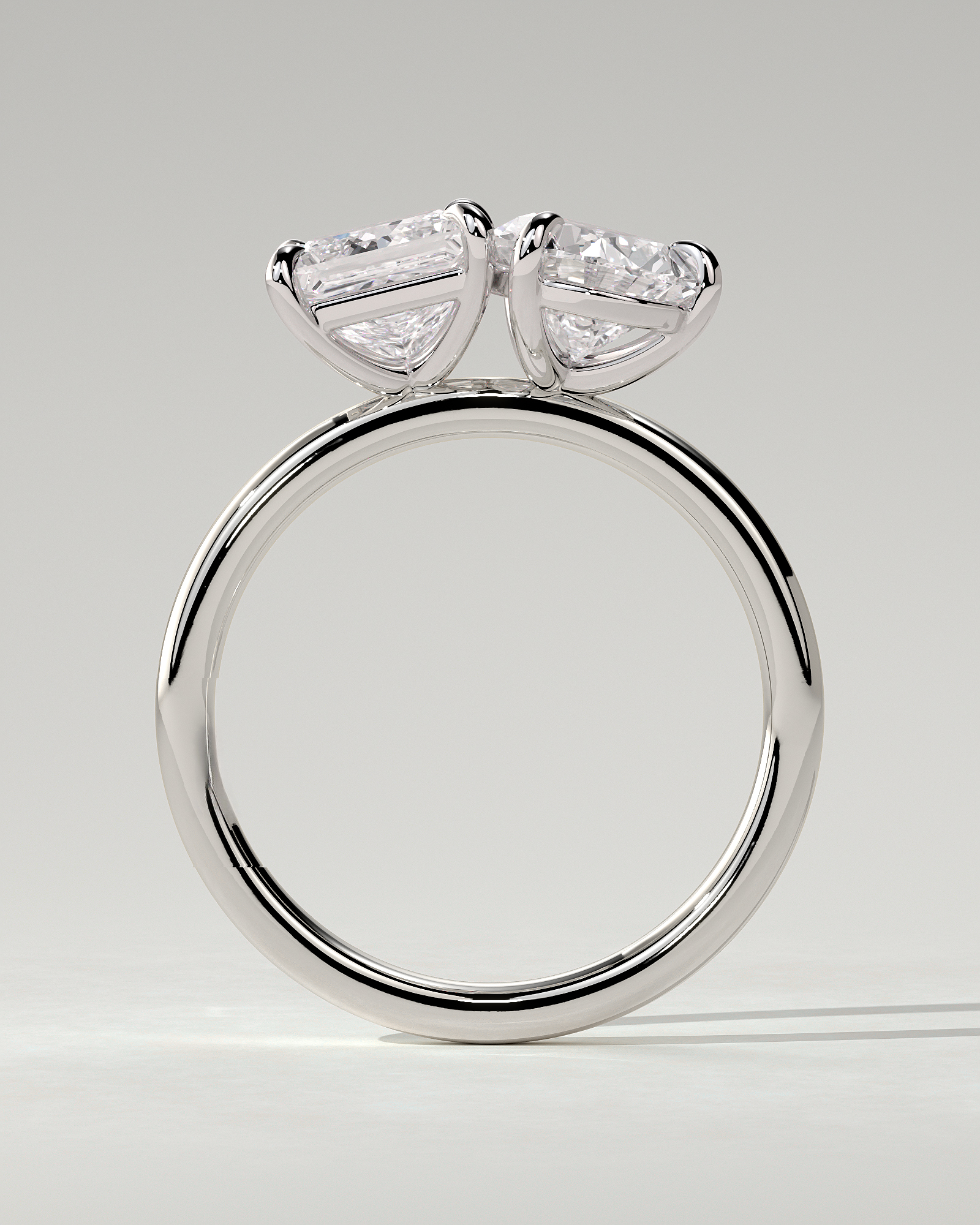 Svea Toi Et Moi Pear Ring
