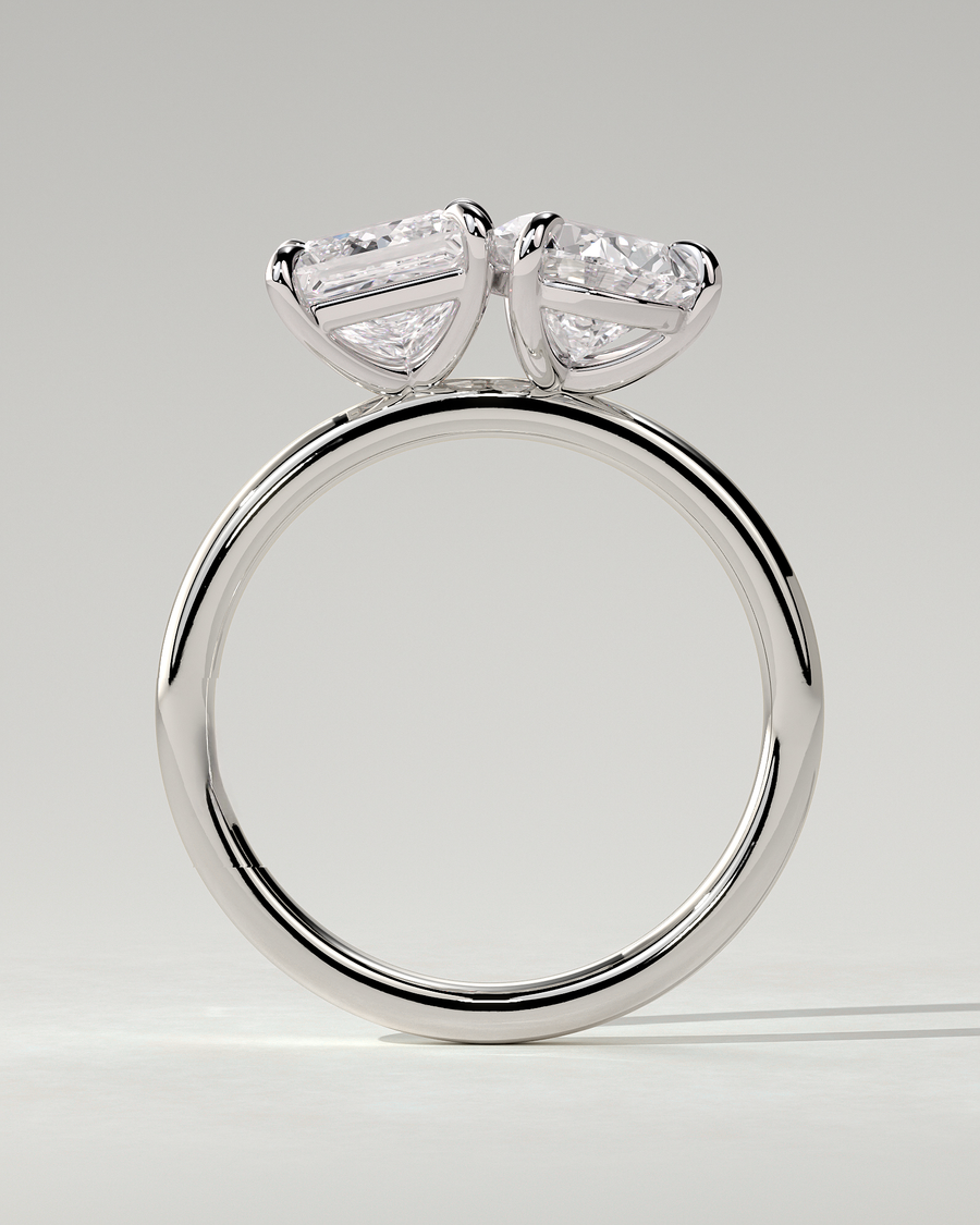 Svea Toi Et Moi Pear Ring