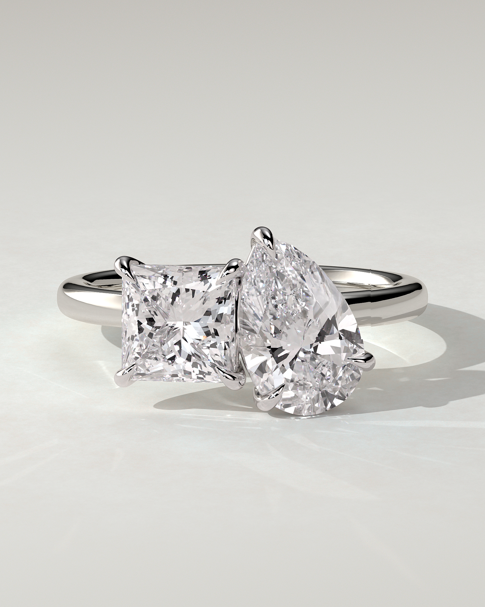 Svea Toi Et Moi Pear Ring