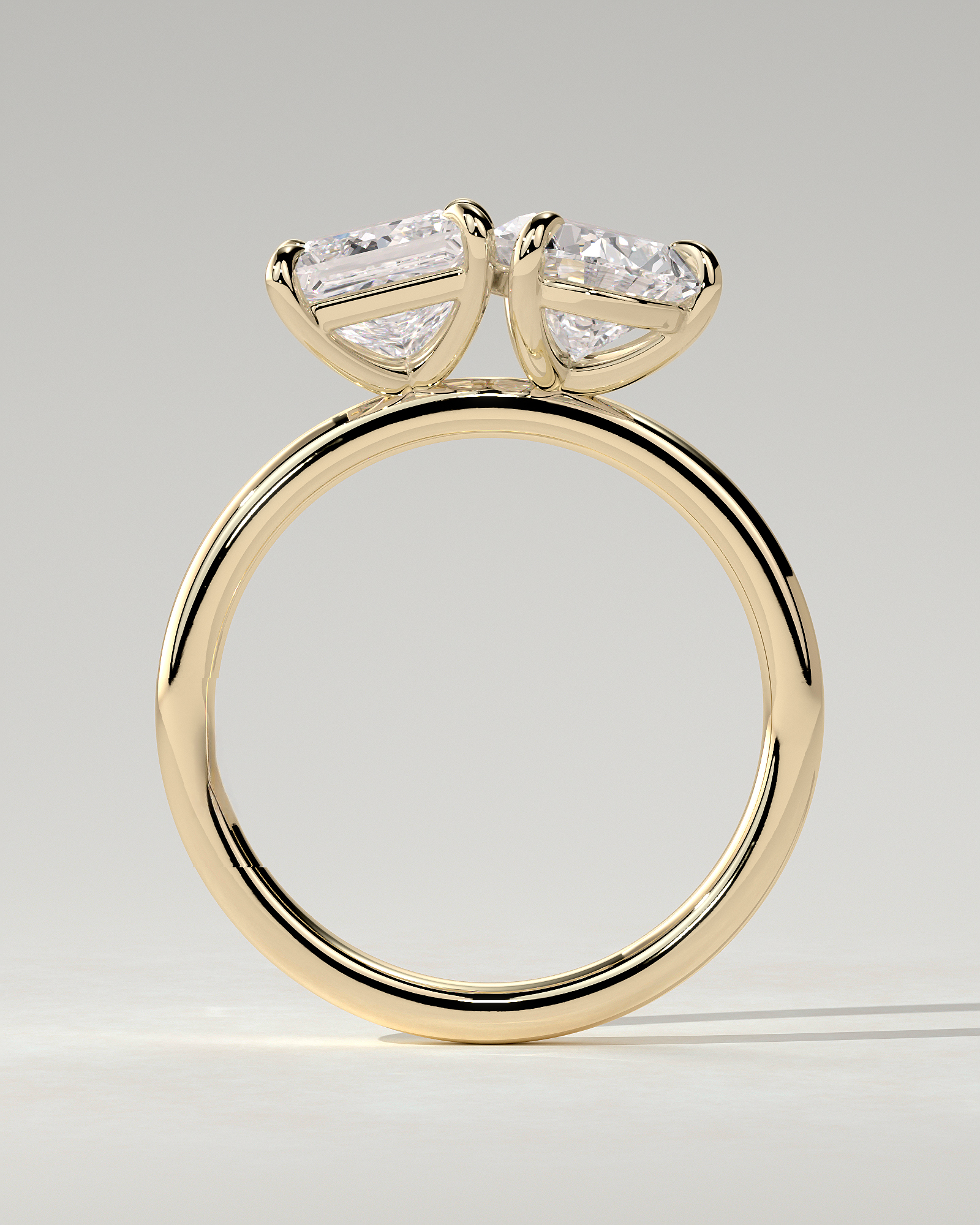 Svea Toi Et Moi Pear Ring