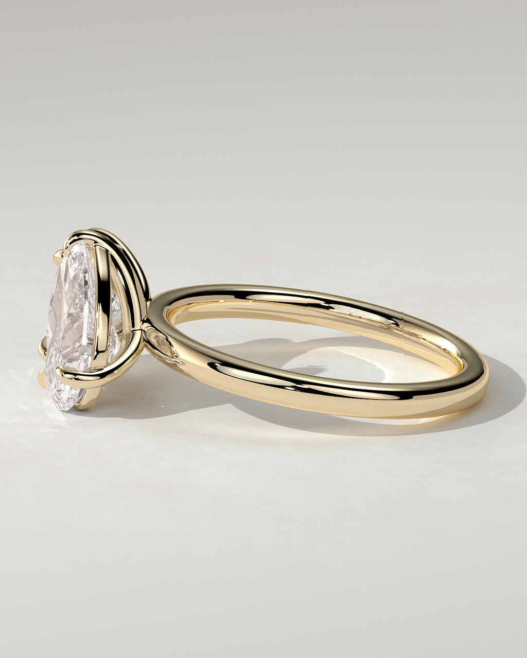 Svea Toi Et Moi Pear Ring