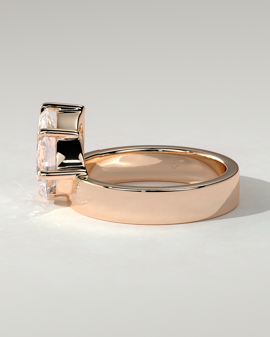 Tatiana Solitaire Pear Ring