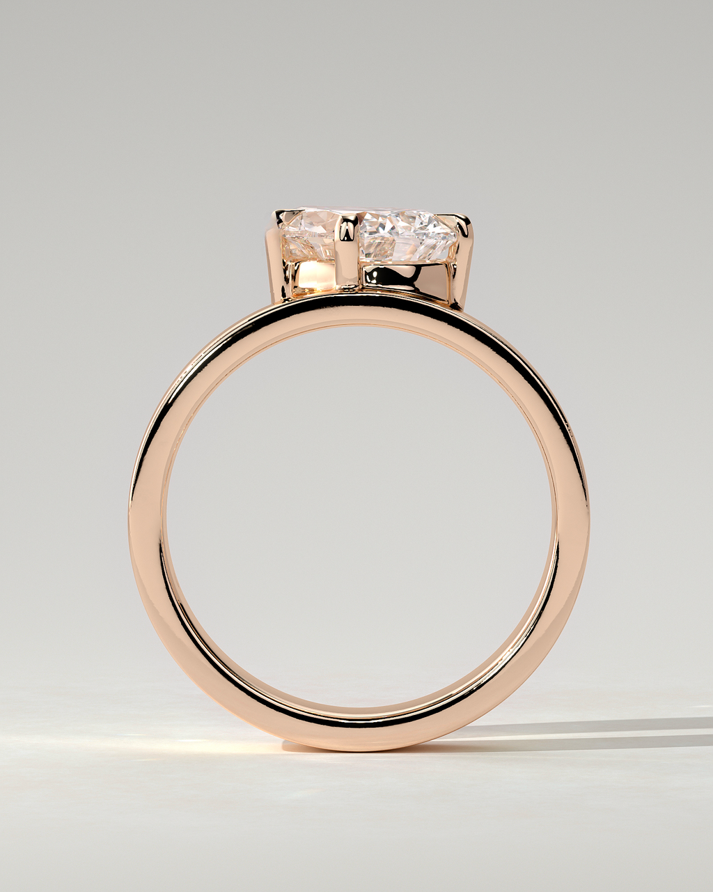 Tatiana Solitaire Pear Ring
