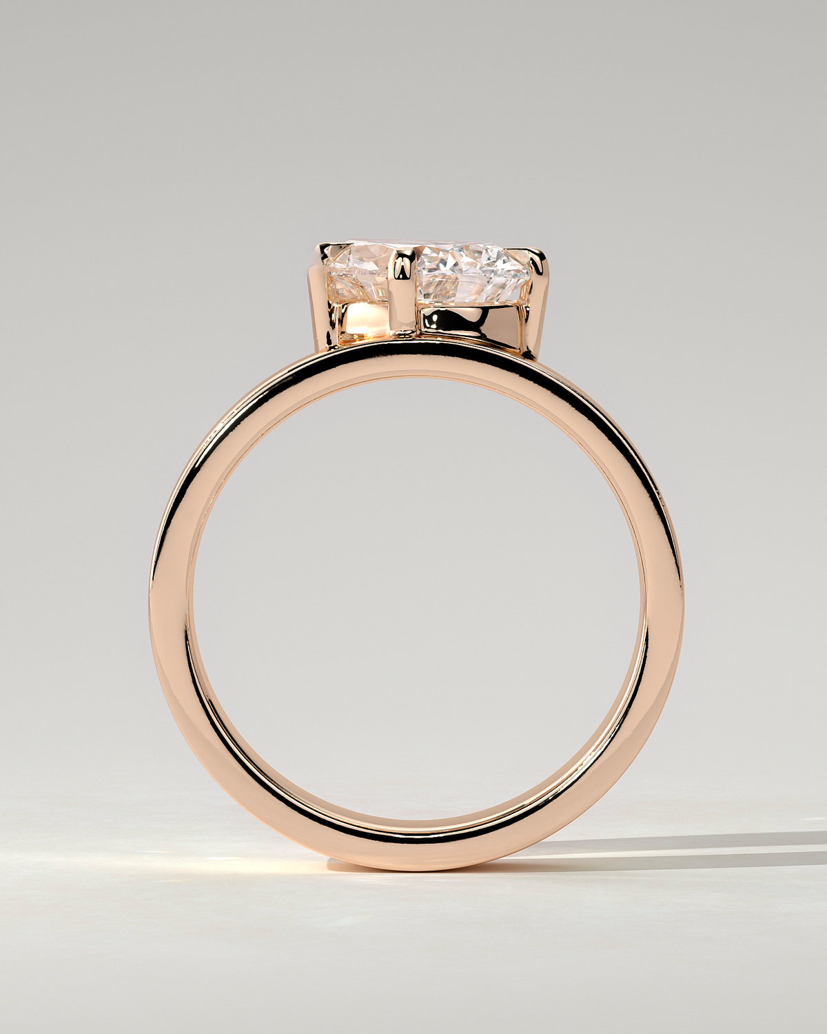 Tatiana Solitaire Pear Ring