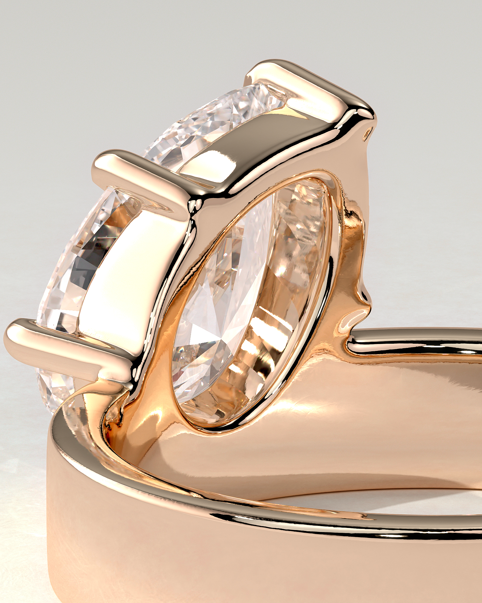 Tatiana Solitaire Pear Ring