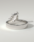 Tatiana Solitaire Pear Ring
