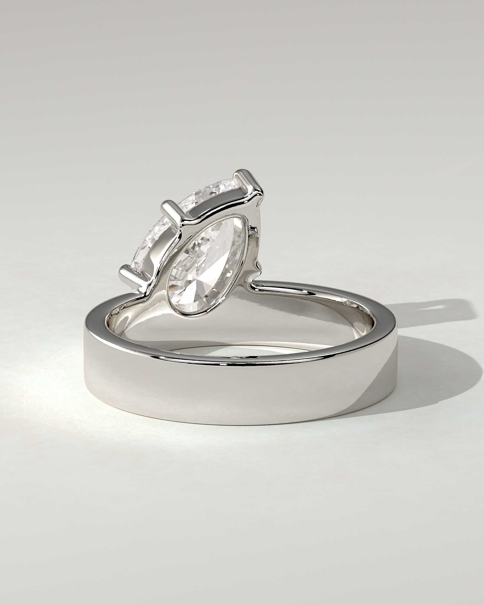 Tatiana Solitaire Pear Ring