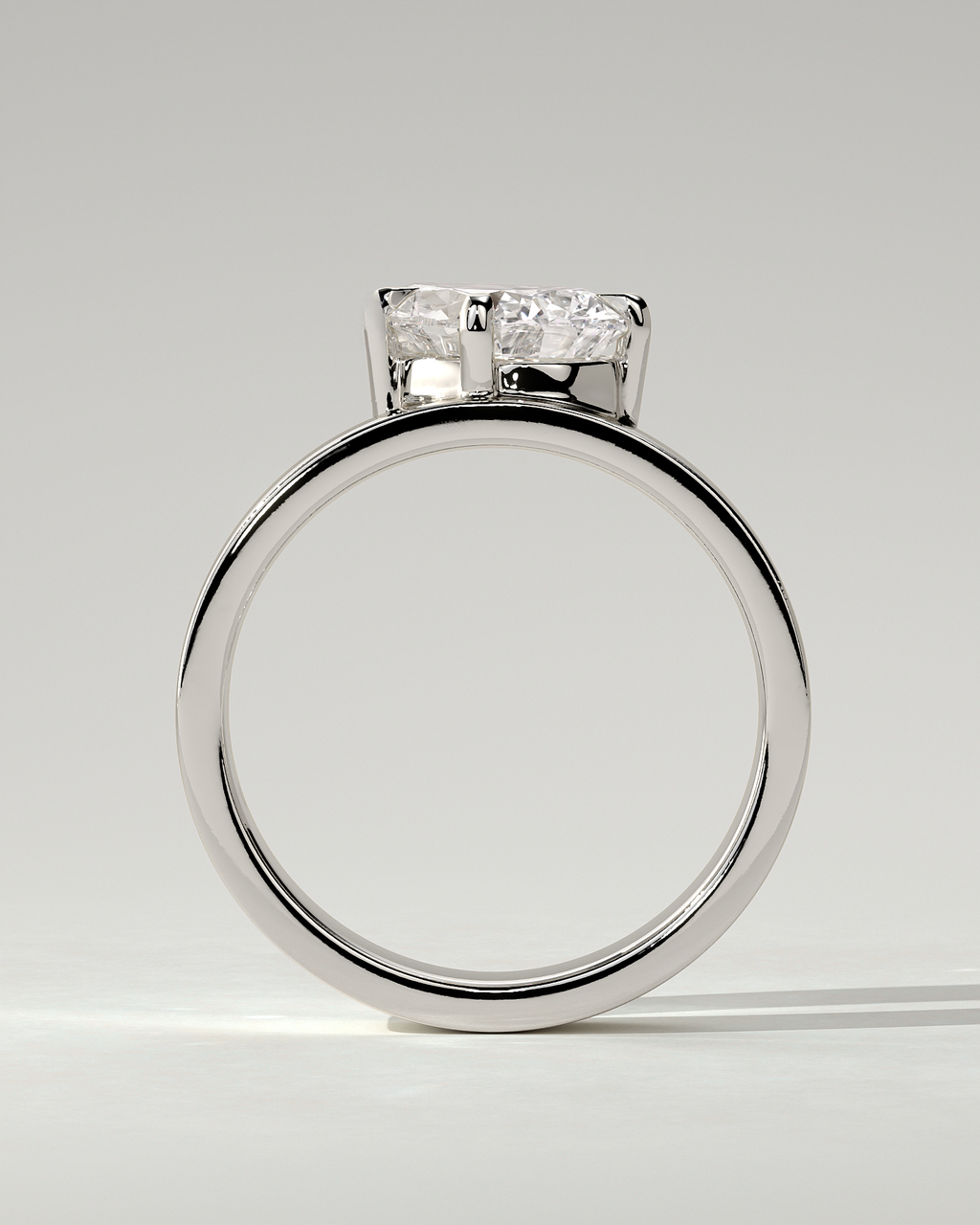Tatiana Solitaire Pear Ring