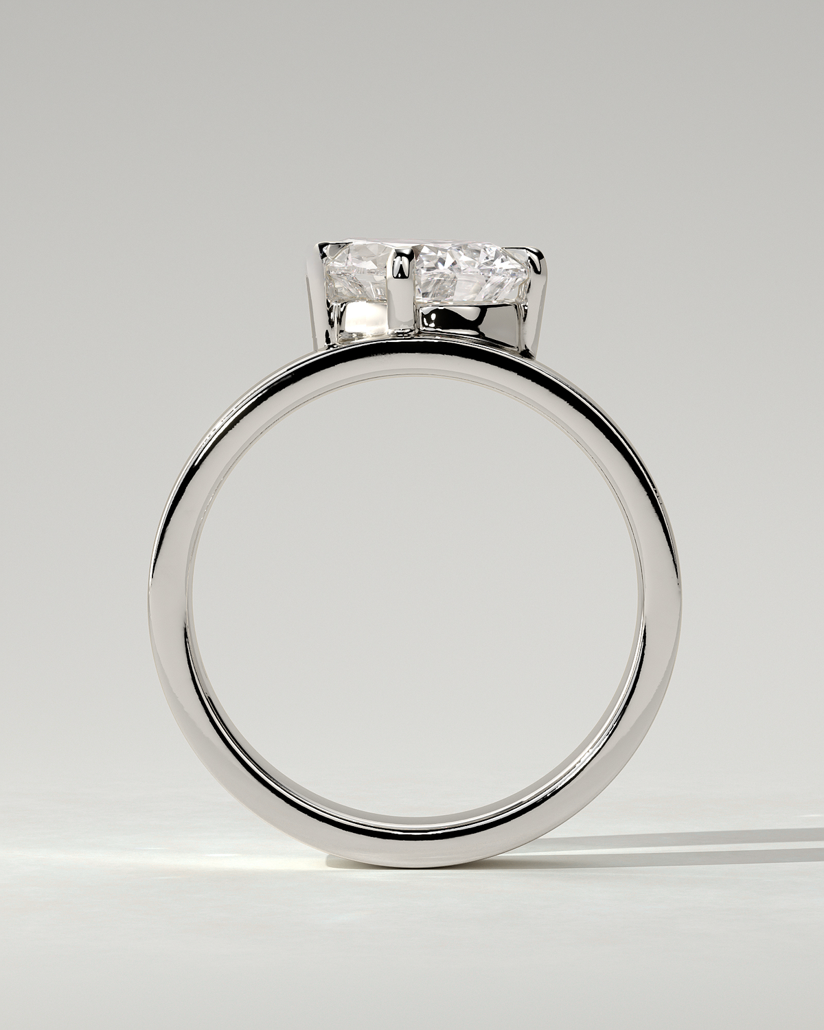 Tatiana Solitaire Pear Ring