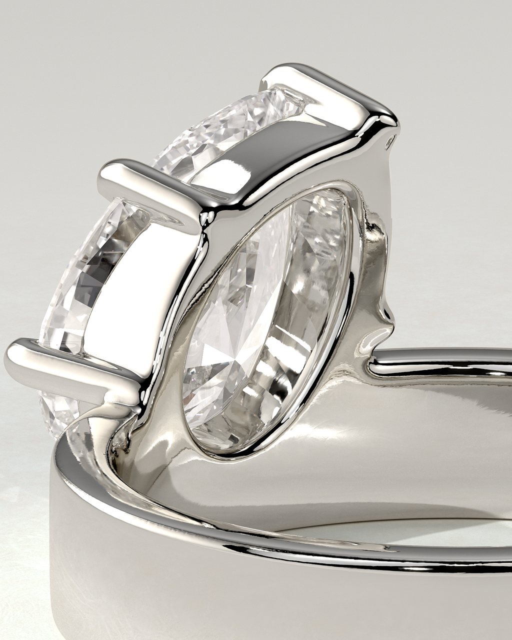 Tatiana Solitaire Pear Ring
