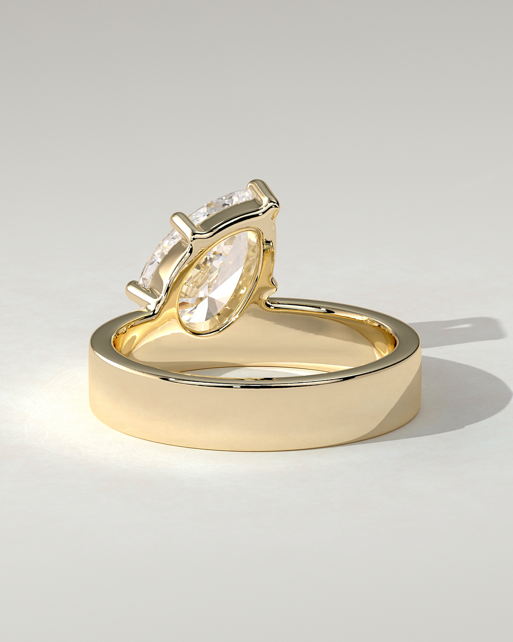 Tatiana Solitaire Pear Ring