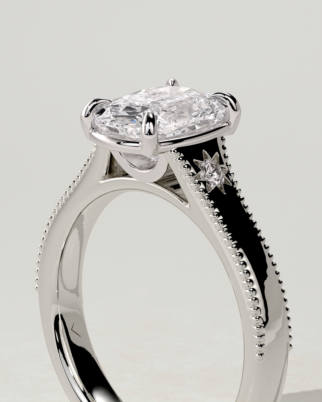 Taylor Bezel Round Ring