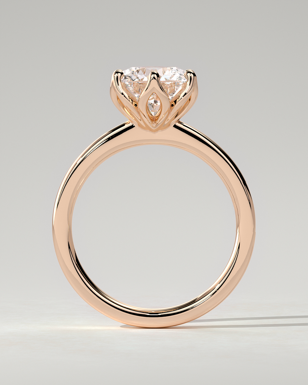 Tessa Solitaire Round Ring