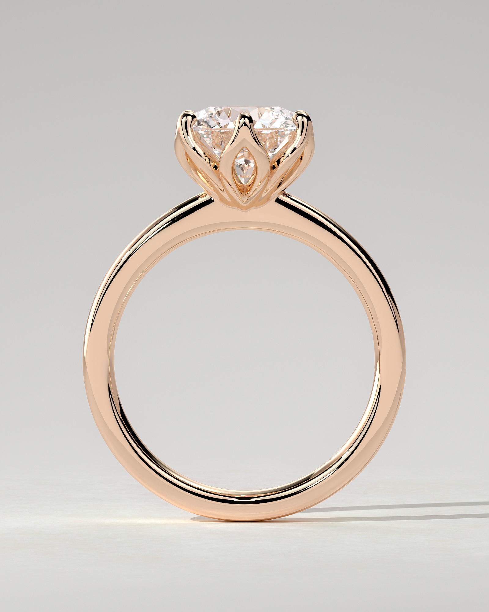 Tessa Solitaire Round Ring