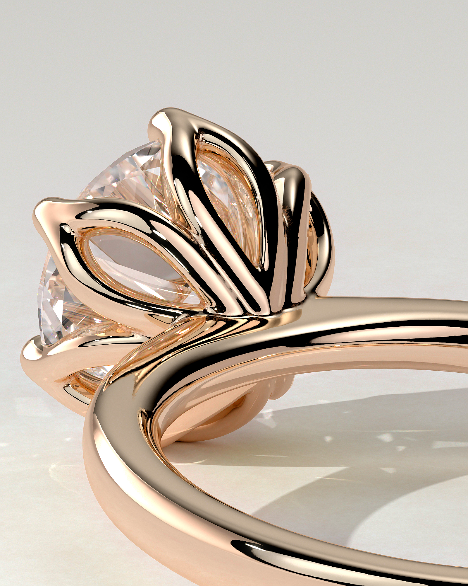 Tessa Solitaire Round Ring