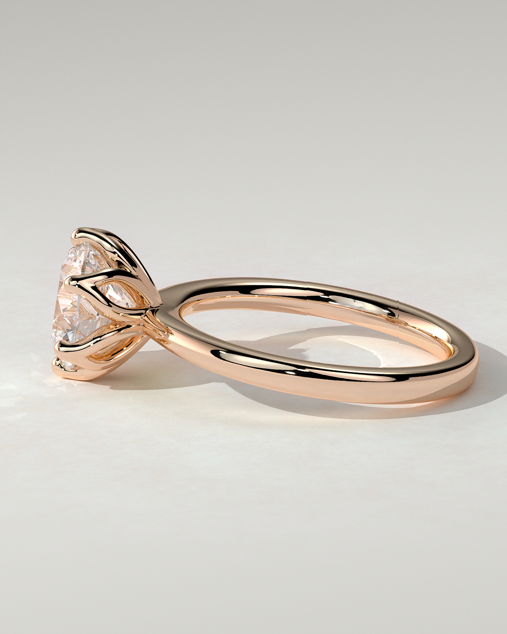 Tessa Solitaire Round Ring