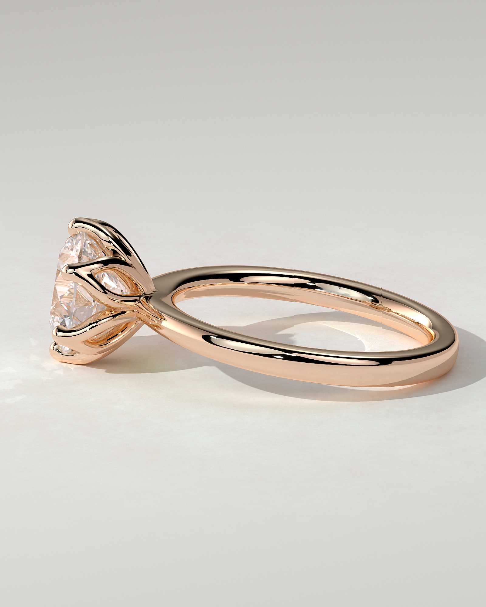 Tessa Solitaire Round Ring