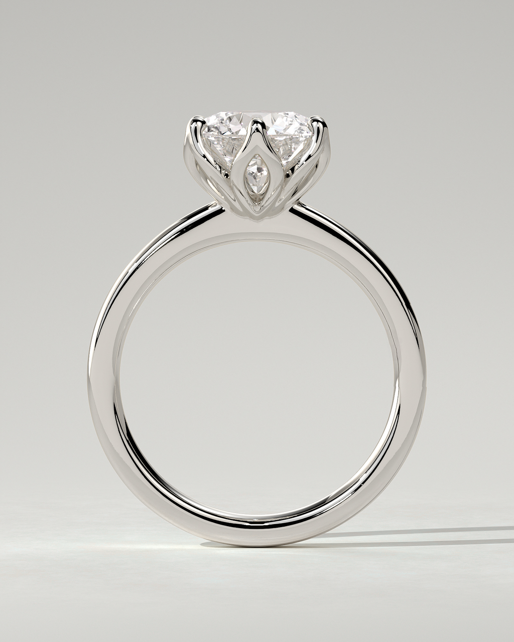 Tessa Solitaire Round Ring