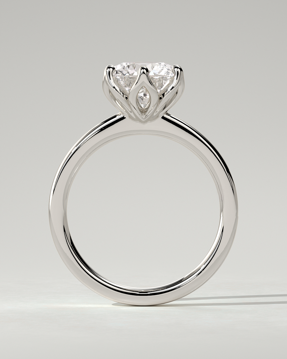Tessa Solitaire Round Ring