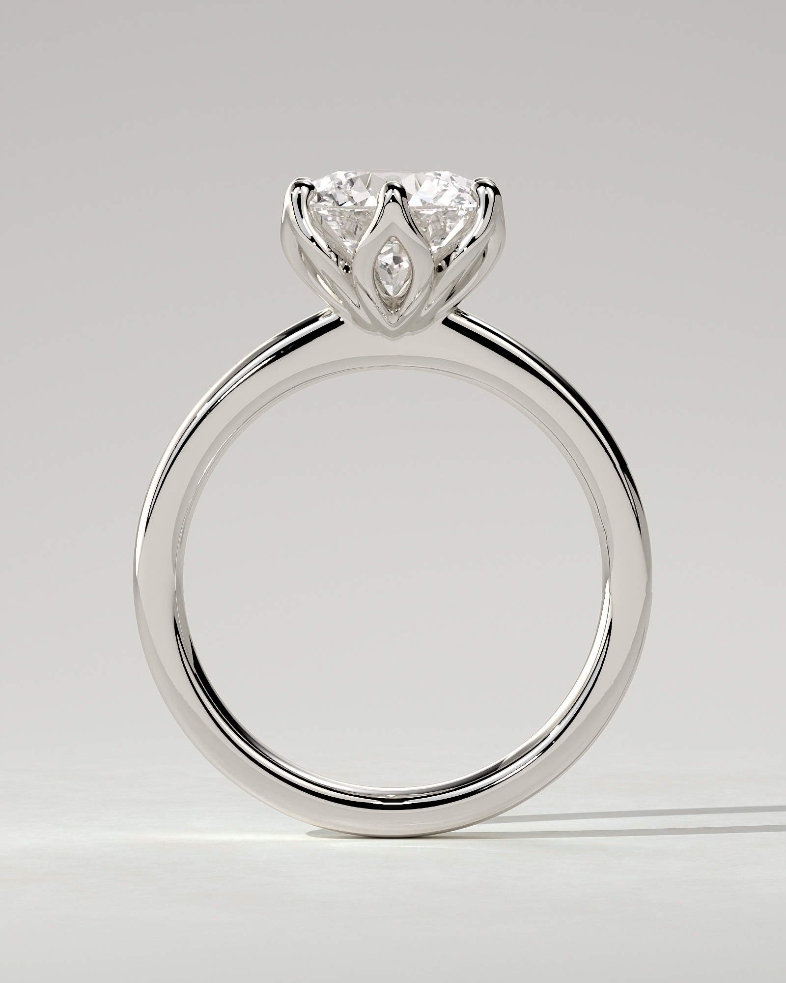 Tessa Solitaire Round Ring