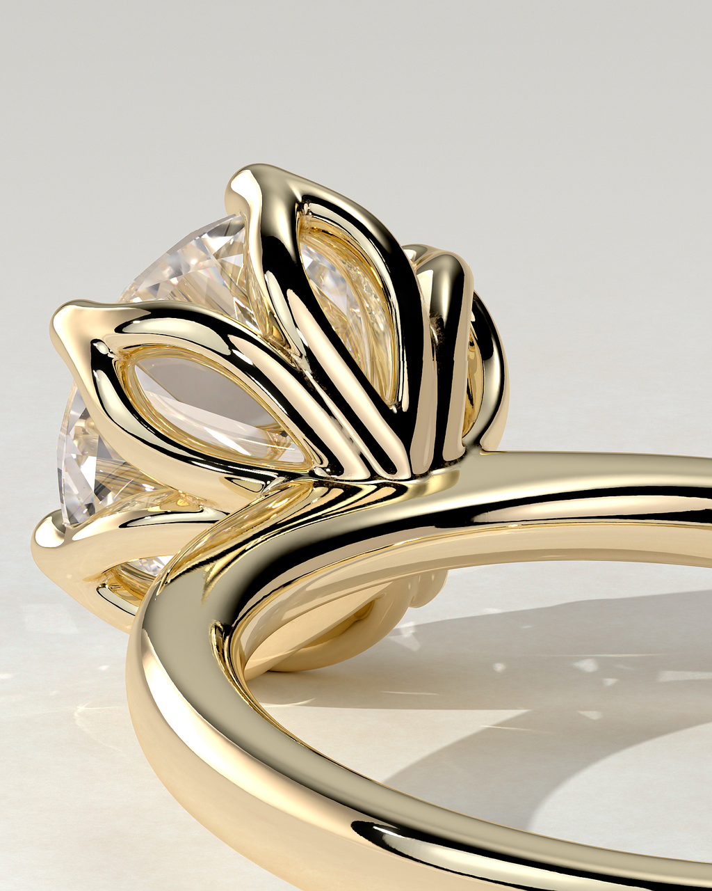 Tessa Solitaire Round Ring