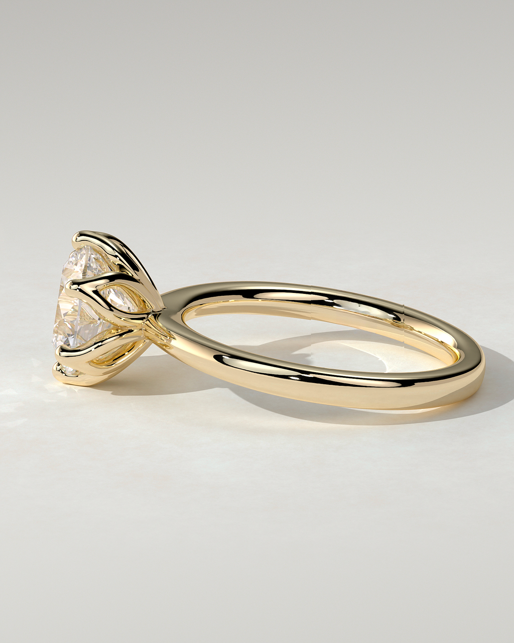 Tessa Solitaire Round Ring