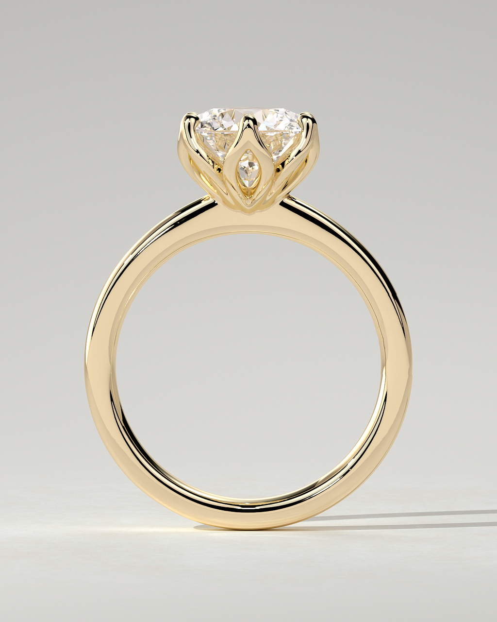 Tessa Solitaire Round Ring