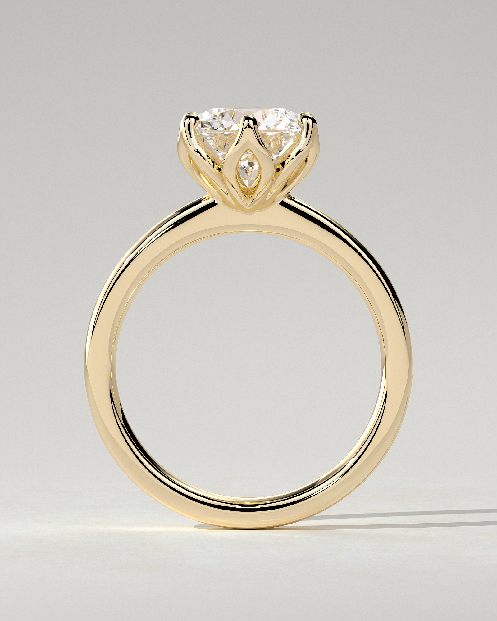 Tessa Solitaire Round Ring