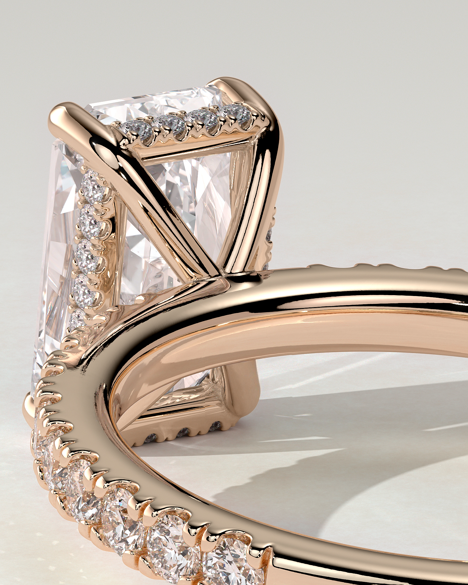 Thea Solitaire Radiant Ring