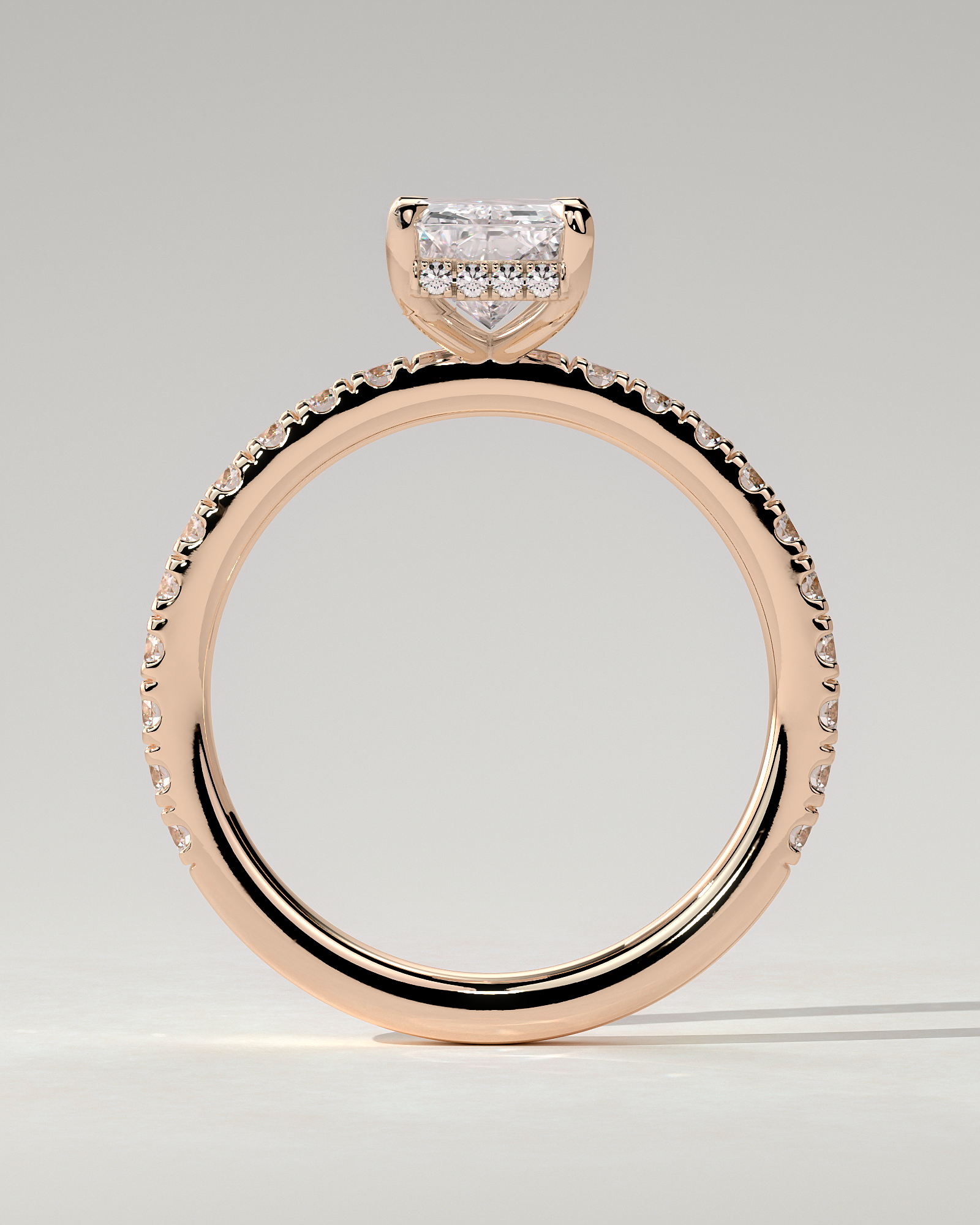 Thea Solitaire Radiant Ring