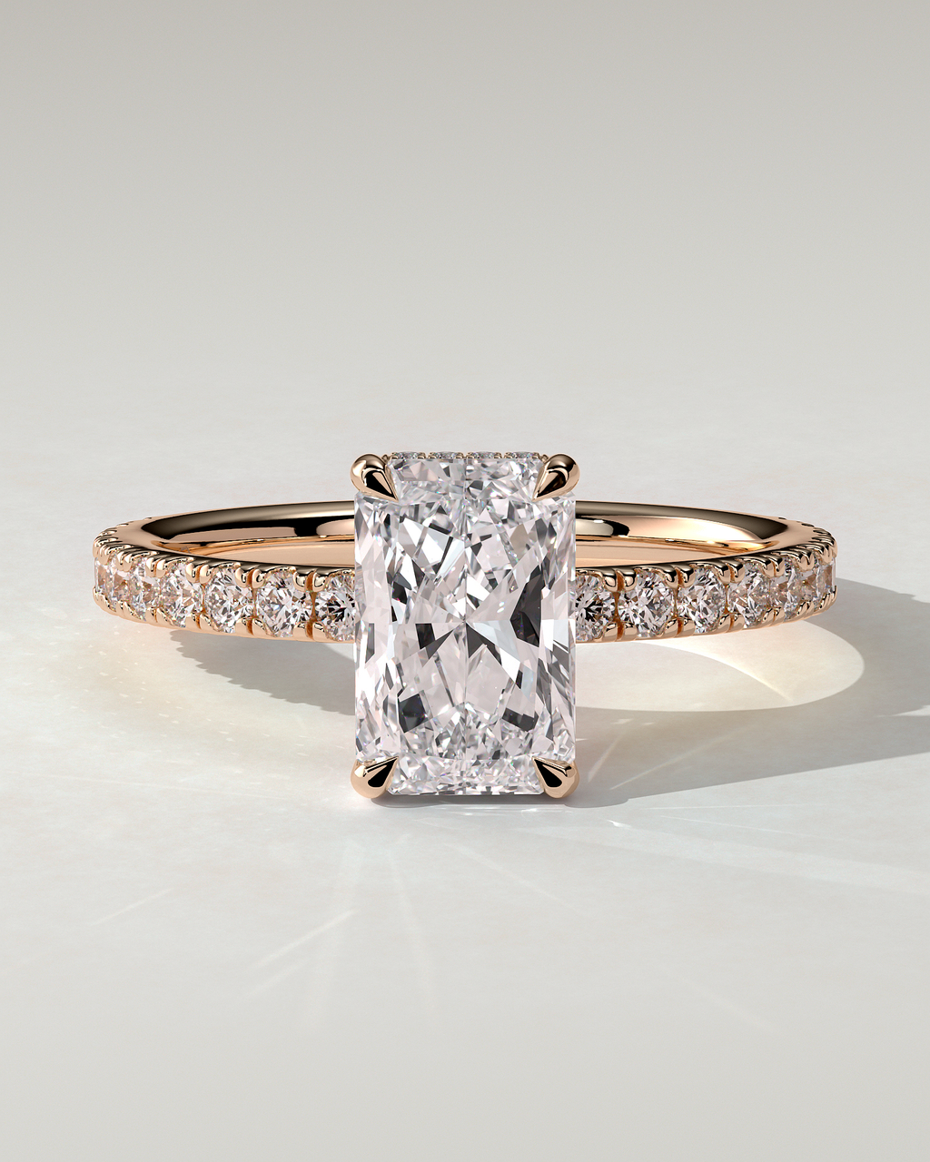 Thea Solitaire Radiant Ring