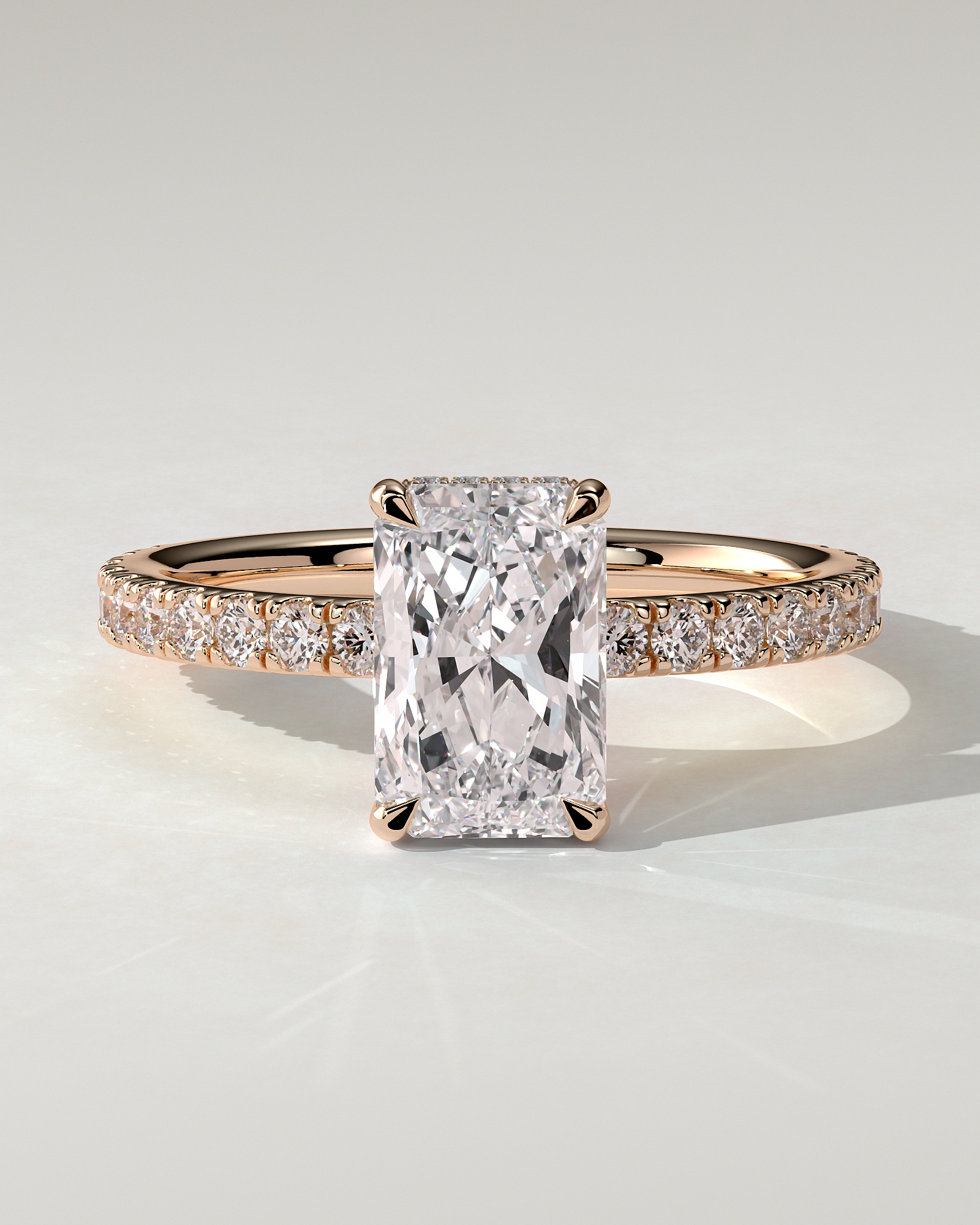 Thea Solitaire Radiant Ring