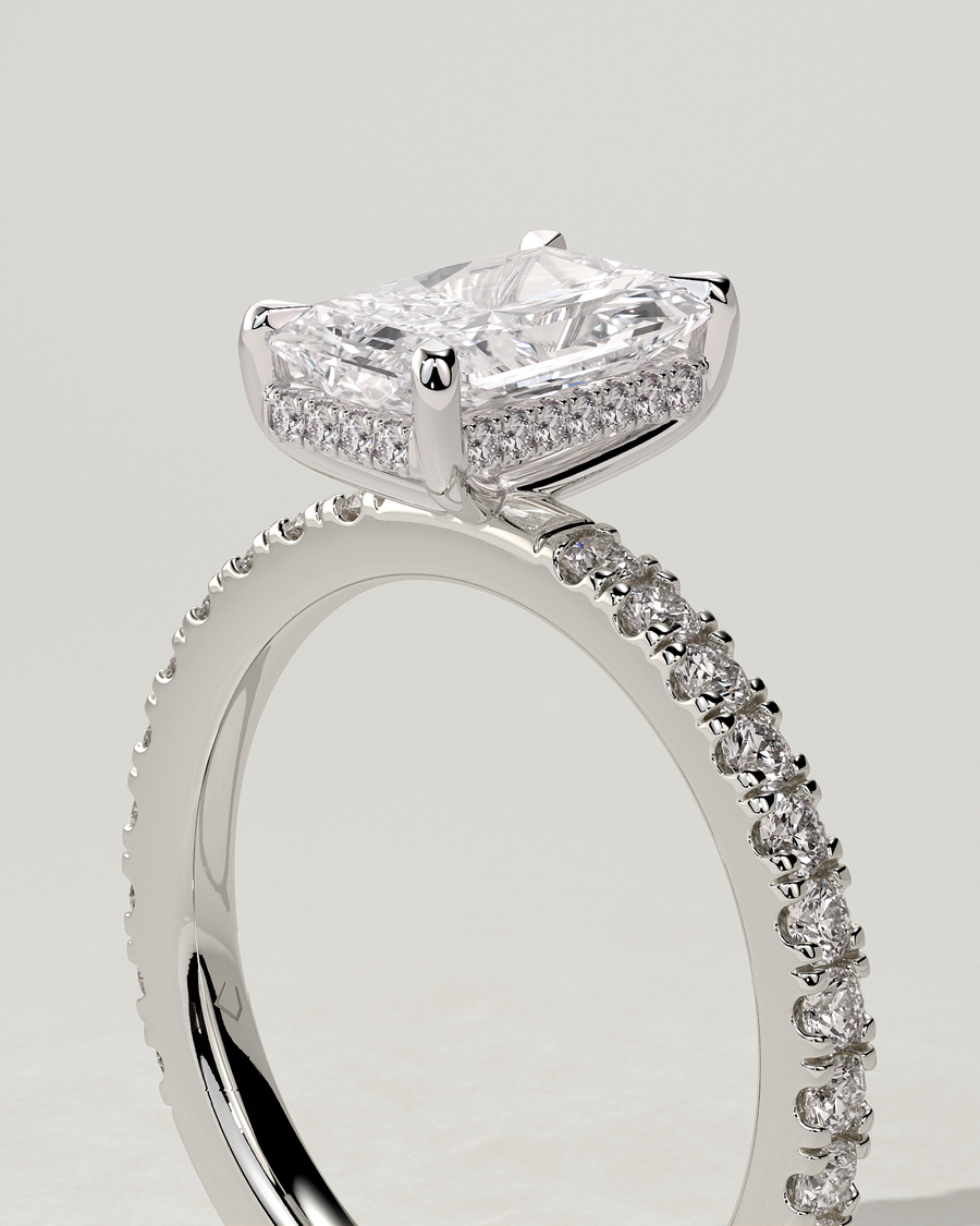 Thea Solitaire Radiant Ring
