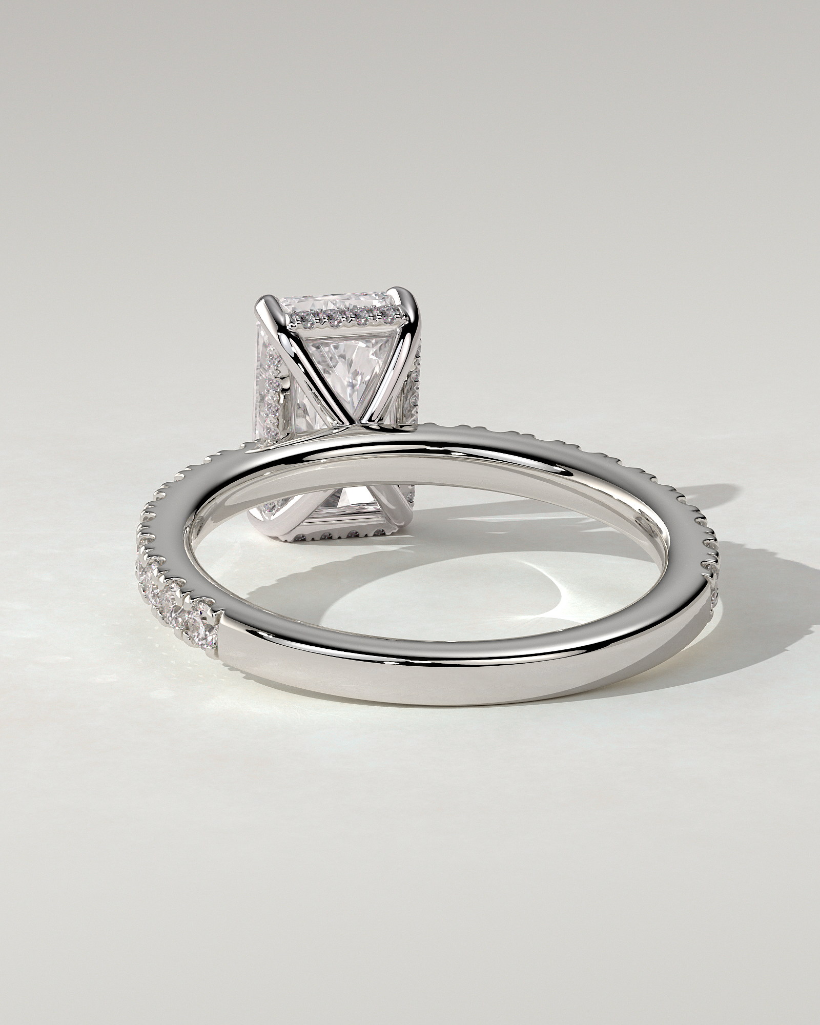 Thea Solitaire Radiant Ring