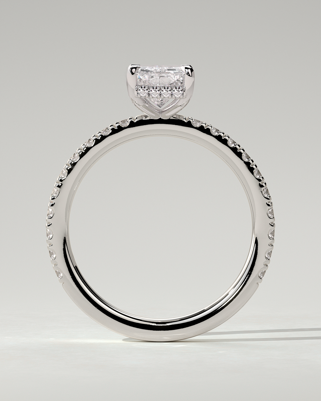 Thea Solitaire Radiant Ring