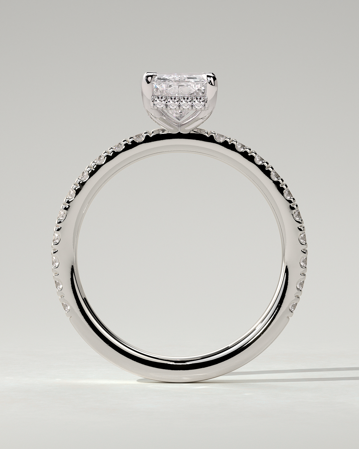 Thea Solitaire Radiant Ring