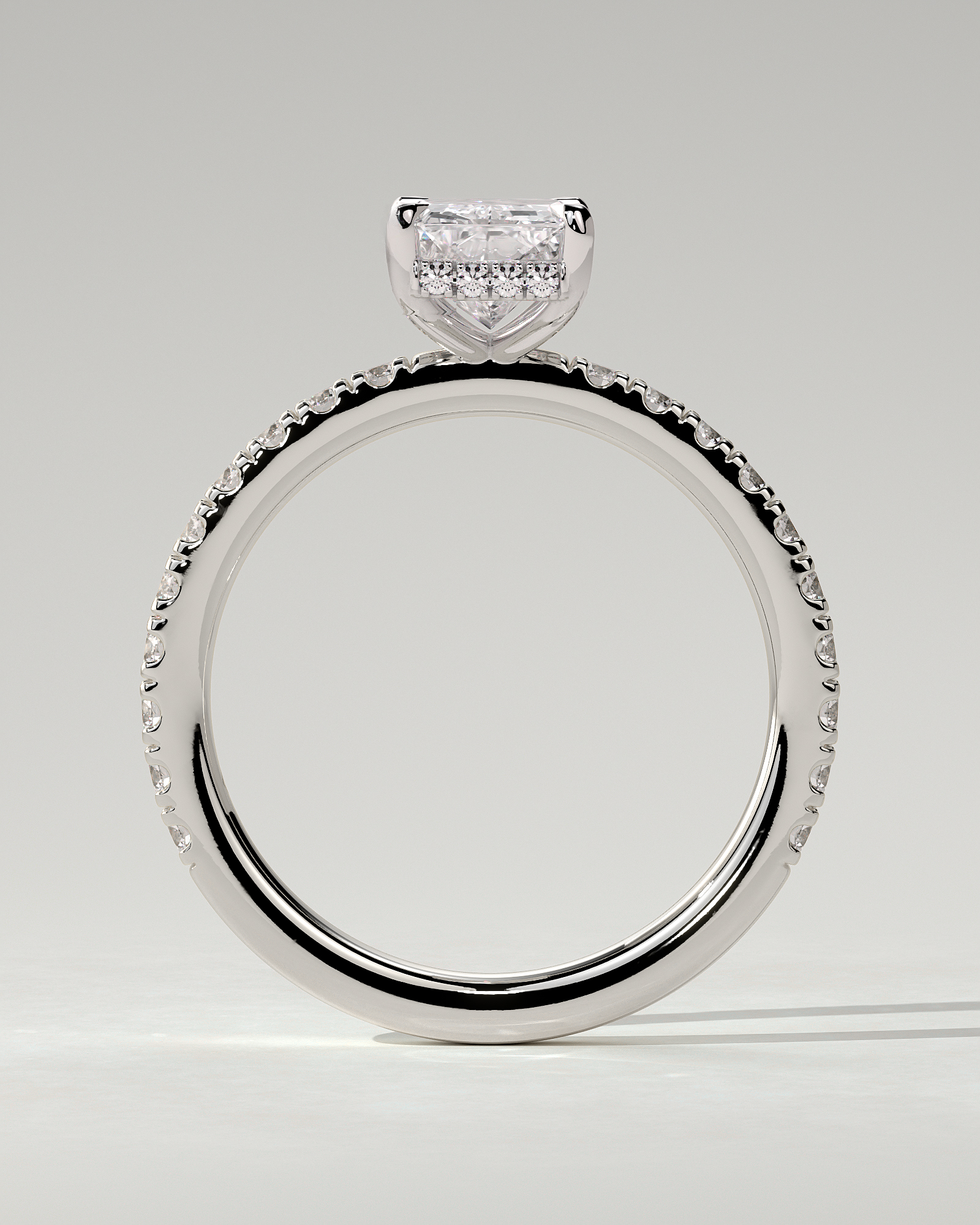 Thea Solitaire Radiant Ring