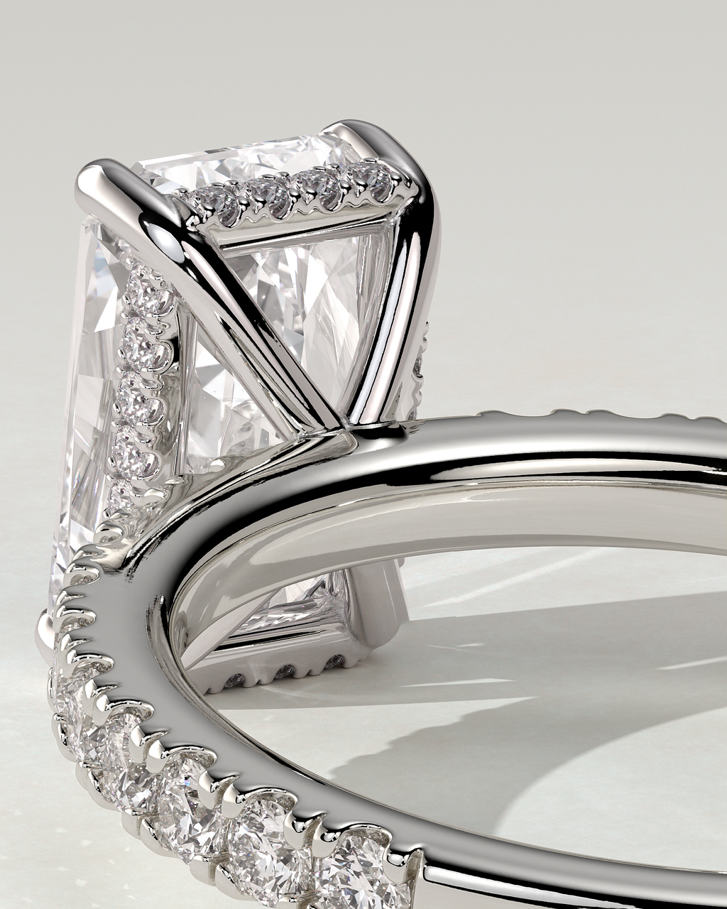 Thea Solitaire Radiant Ring