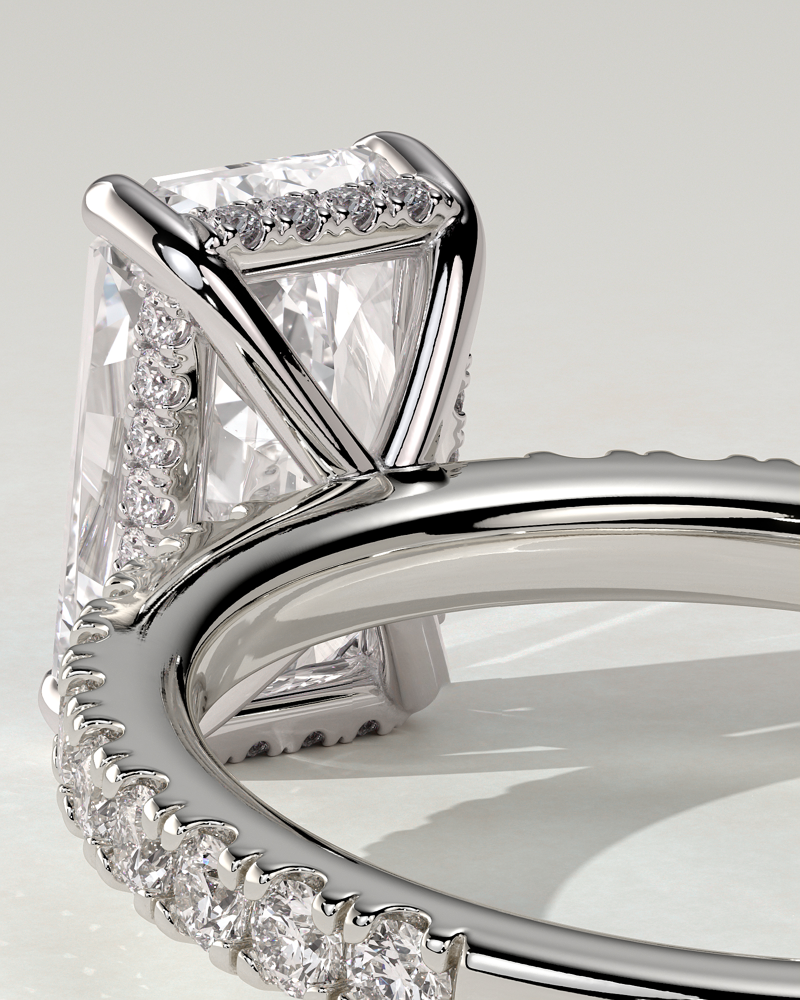 Thea Solitaire Radiant Ring