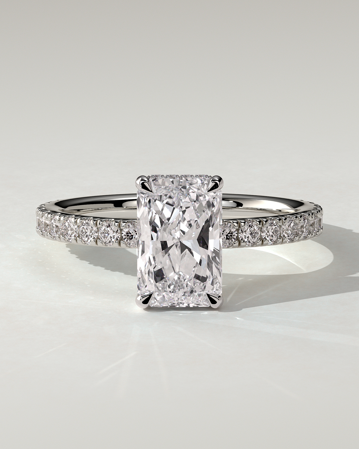Thea Solitaire Radiant Ring