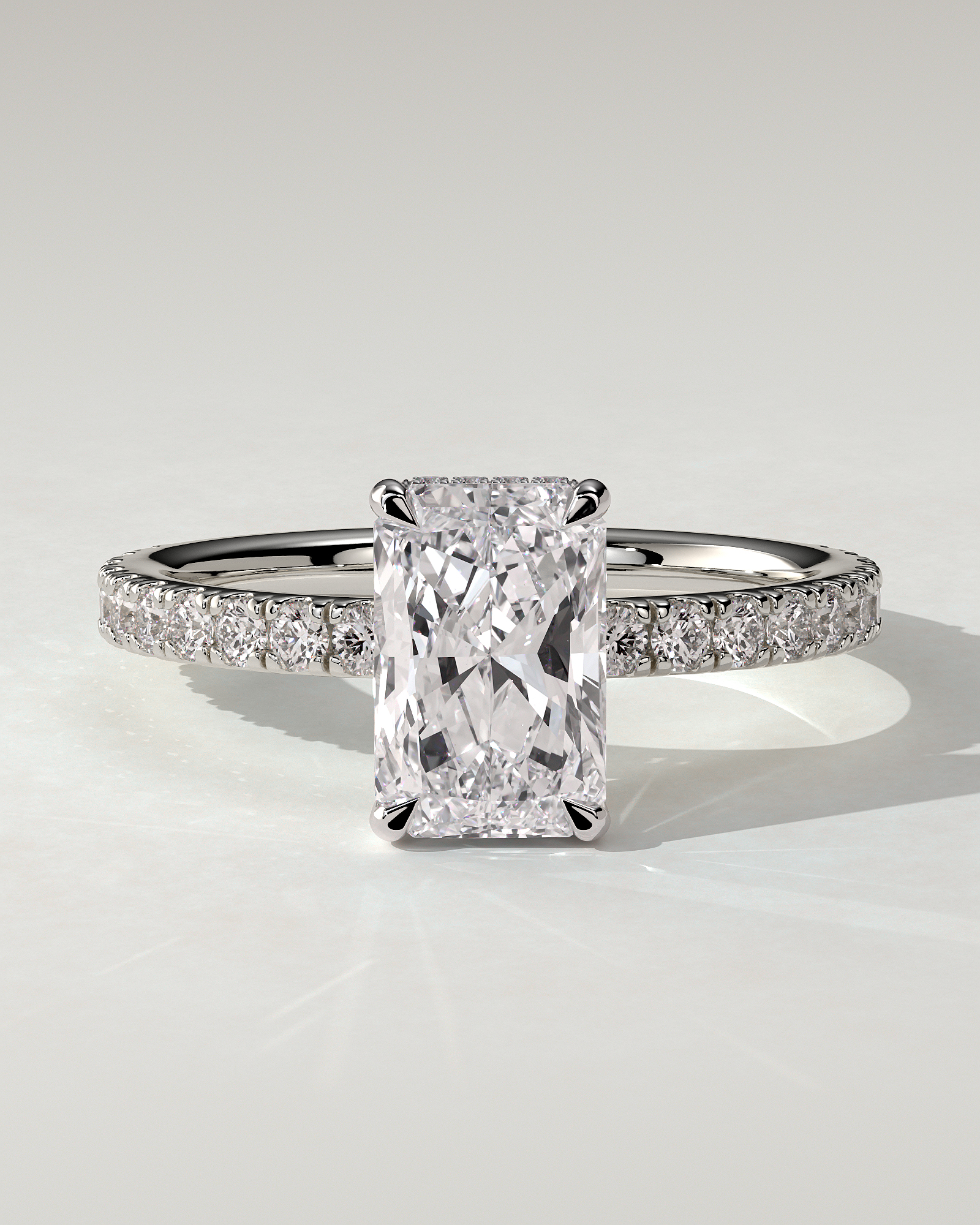 Thea Solitaire Radiant Ring