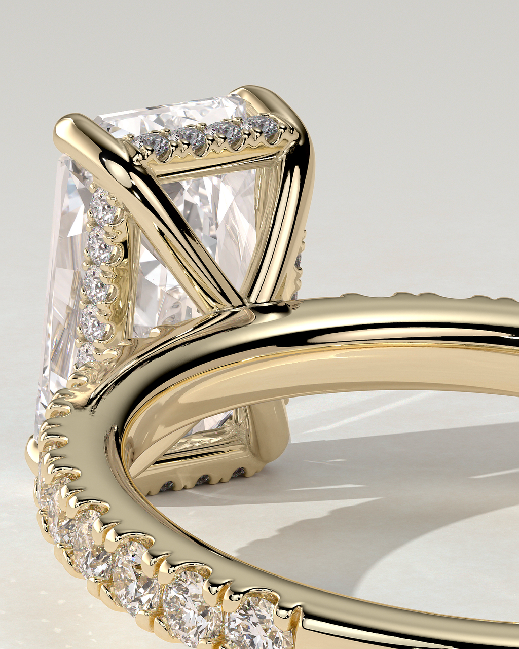Thea Solitaire Radiant Ring