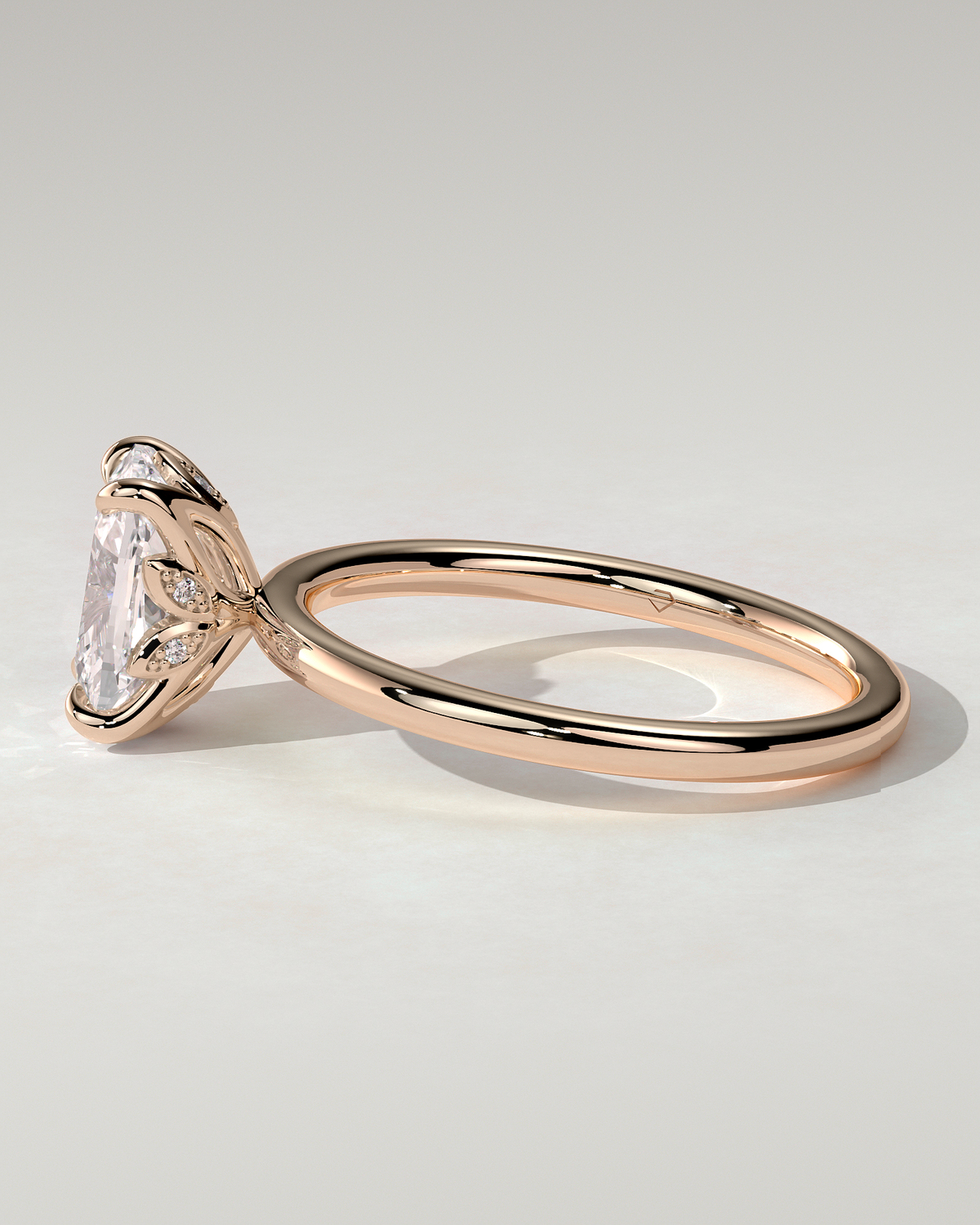 Tilly Solitaire Cushion Ring