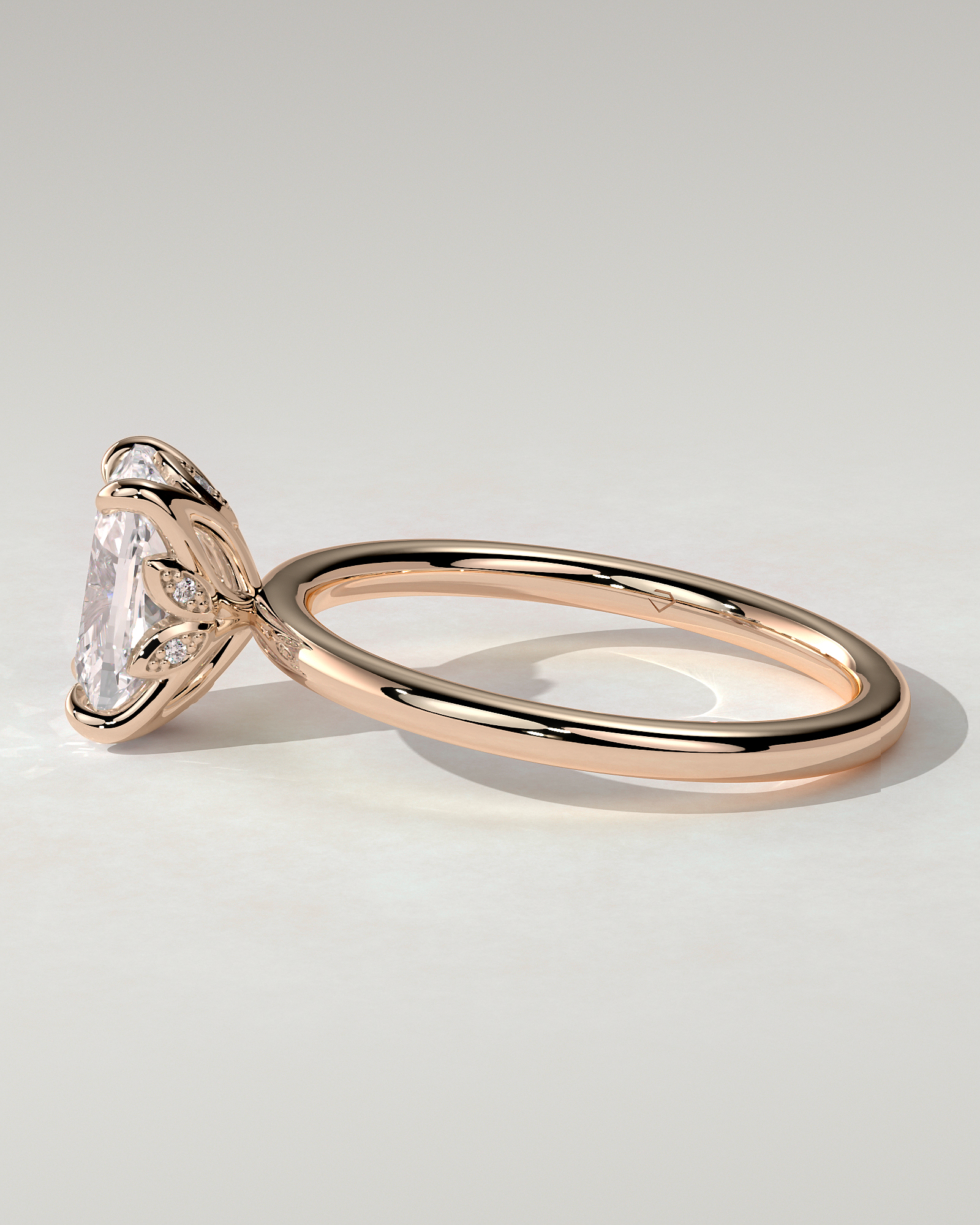 Tilly Solitaire Cushion Ring