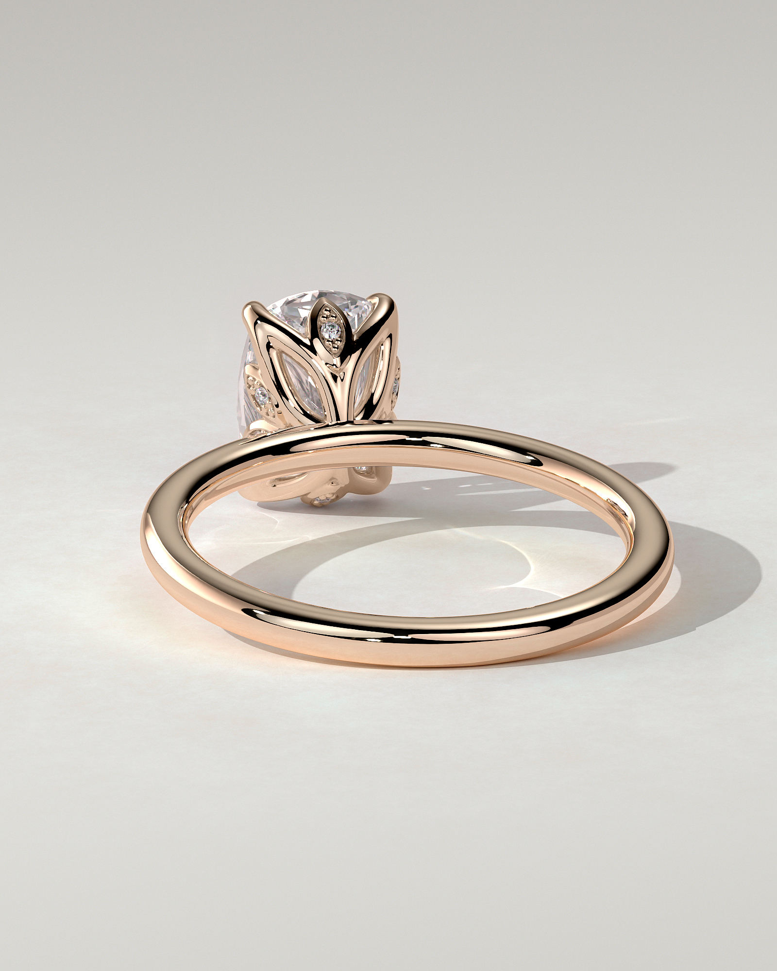 Tilly Solitaire Cushion Ring